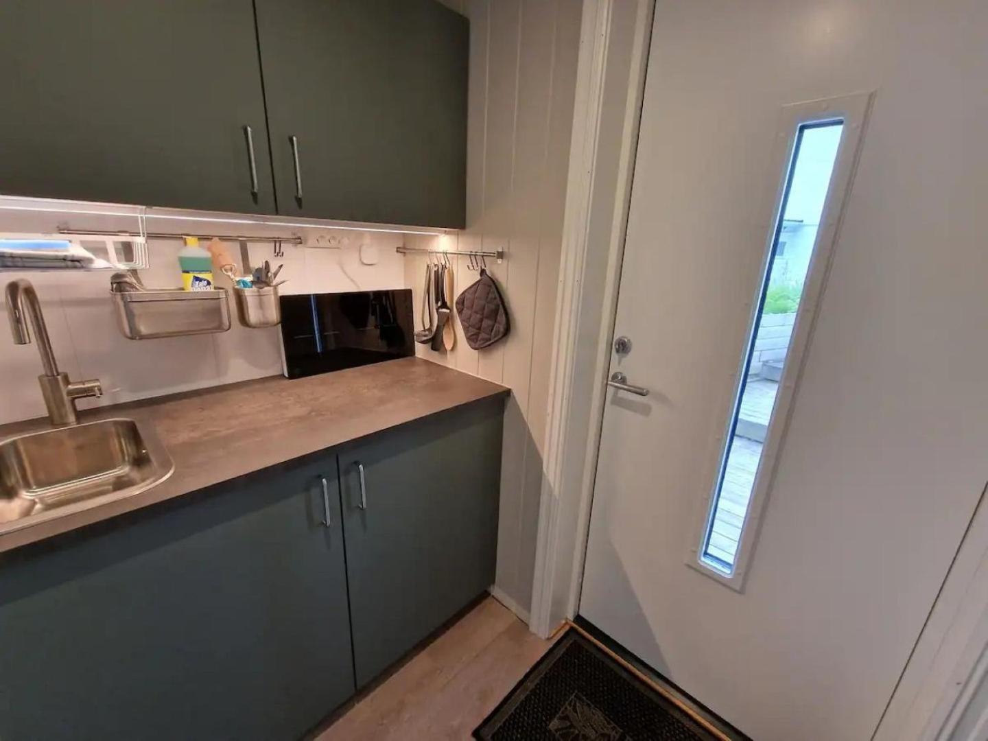 Panoramic Seaview Cabin For Two Persons By The Sea Hovdan エクステリア 写真
