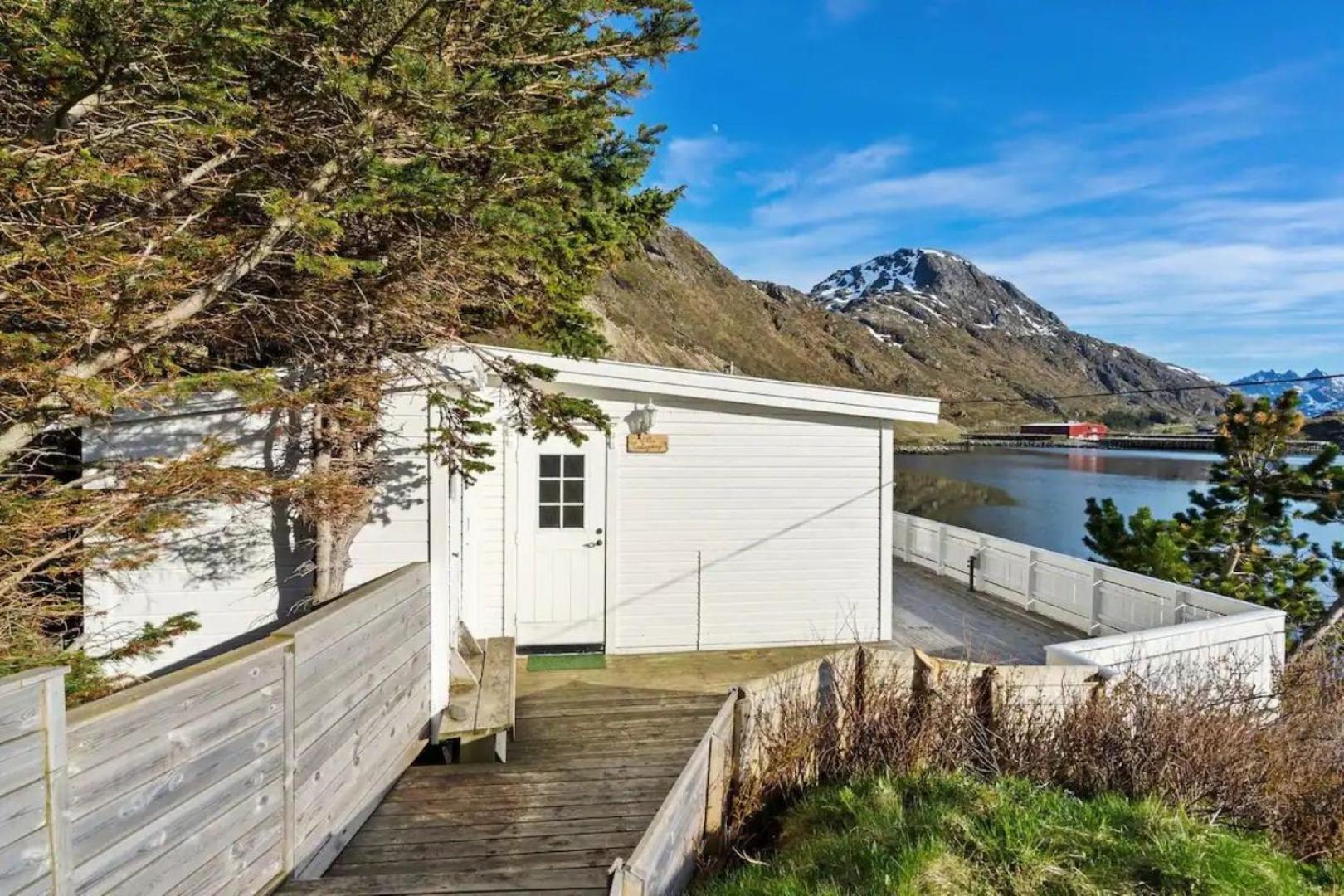 Panoramic Seaview Cabin For Two Persons By The Sea Hovdan エクステリア 写真